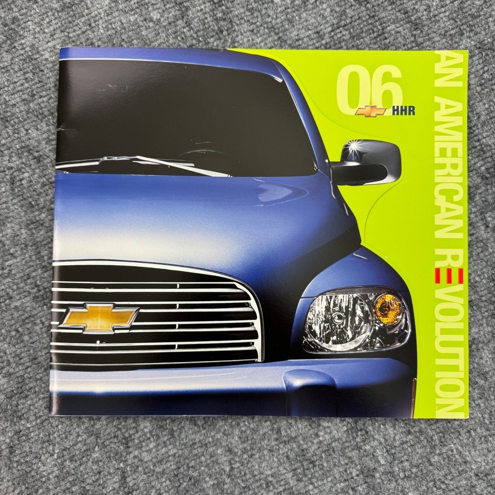 2006 Chevrolet HHR Sales Brochure Original Car Dealership Deluxe Booklet Catalog